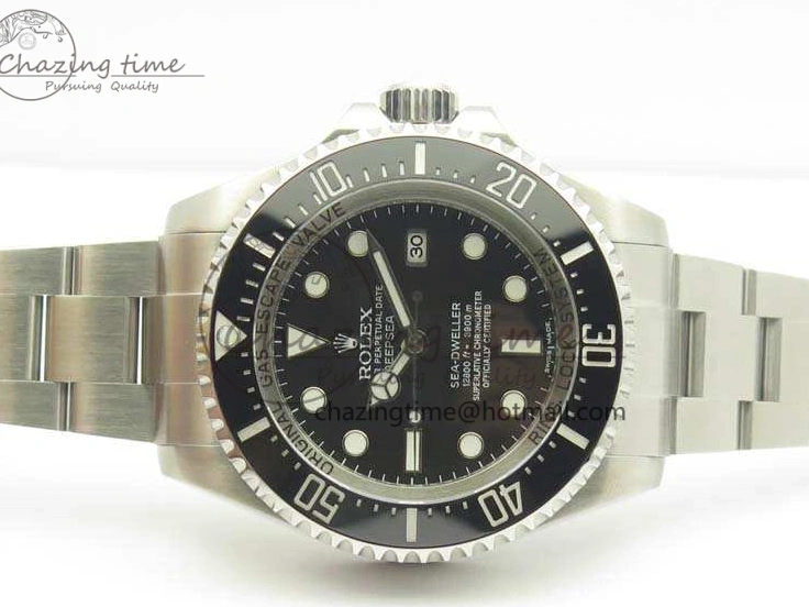 Best AAA Replica Sites Black DEEPSEA ARF Bracelet 904L 1:1 Best Case And SH SS 116660 3484 WaterResistant Sea-Dweller Edition 1217